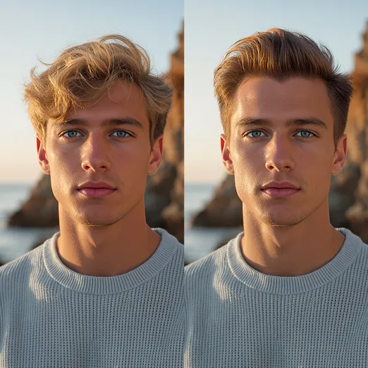 Consultation avec le Coiffeur