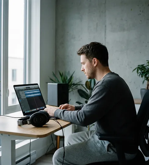 Recursos Principais do Gerador de Áudio para Música