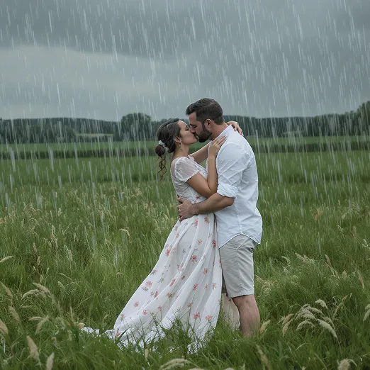 映画のような雨のキスシーンを感動で演出!息をのむAI雨キス動画ジェネレーターが完全無料で登場